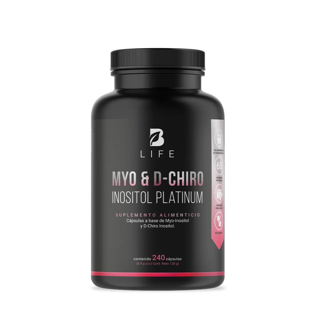Myo & D-Chiro Inositol B Life Platinum | 240 Cápsulas