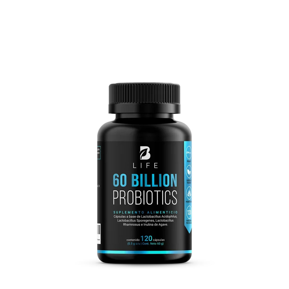 Probióticos B Life 60 Billion | 120 Cápsulas | Bienestar Digestivo