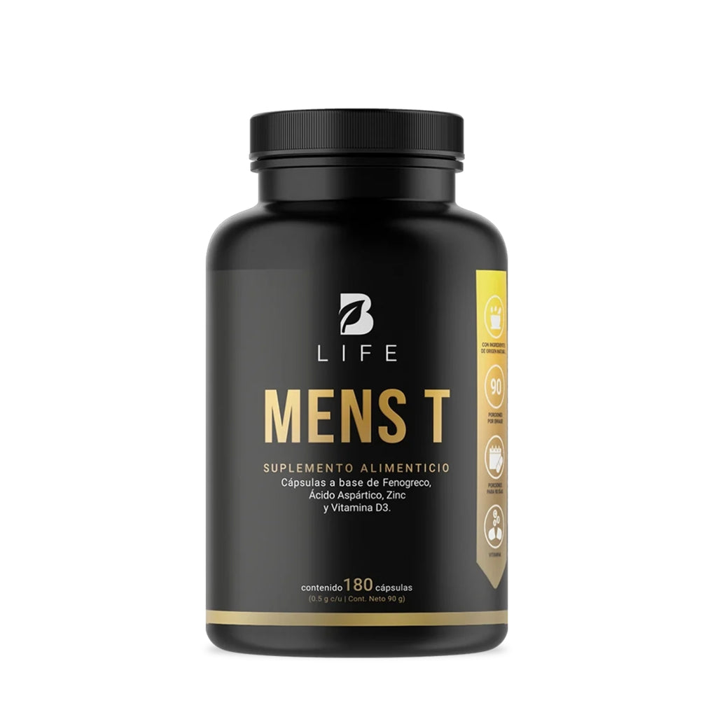 Mens T B Life | Suplemento para Hombre con Zinc y Vitamina D3 – 180 Cápsulas