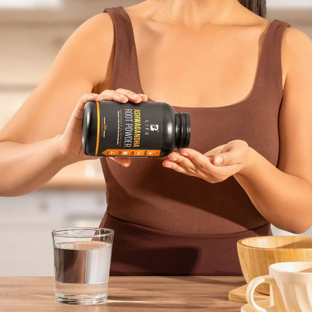 Ashwagandha B LIFE 200 Cápsulas | Suplemento Alimenticio