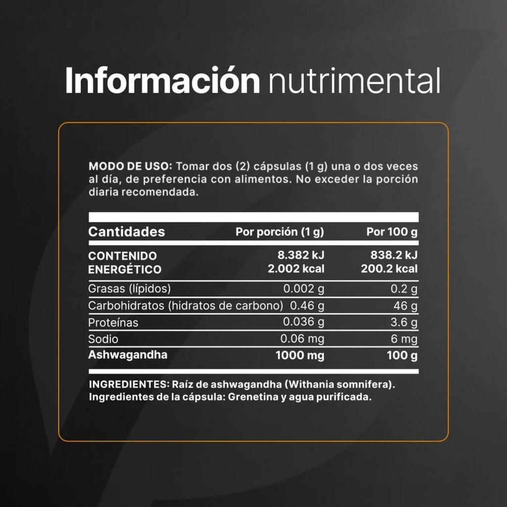 Ashwagandha B LIFE 200 Cápsulas | Suplemento Alimenticio
