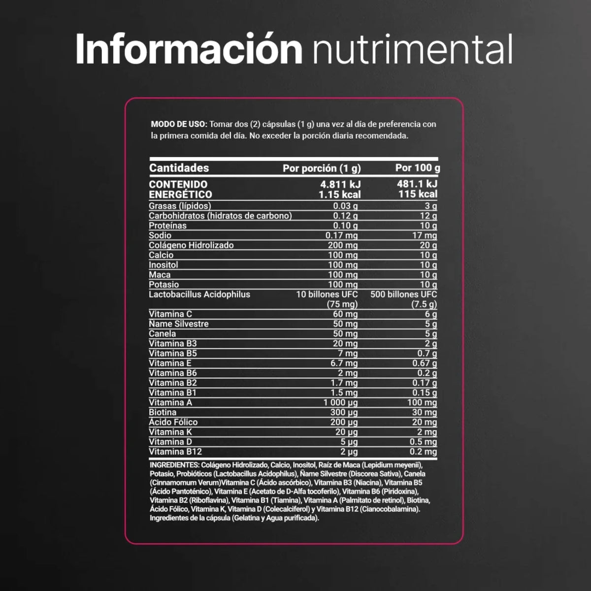 Women's Mult Matur3 B-LIFE | Multivitamínico para Mujer con Colágeno y Probióticos – 180 Cápsulas