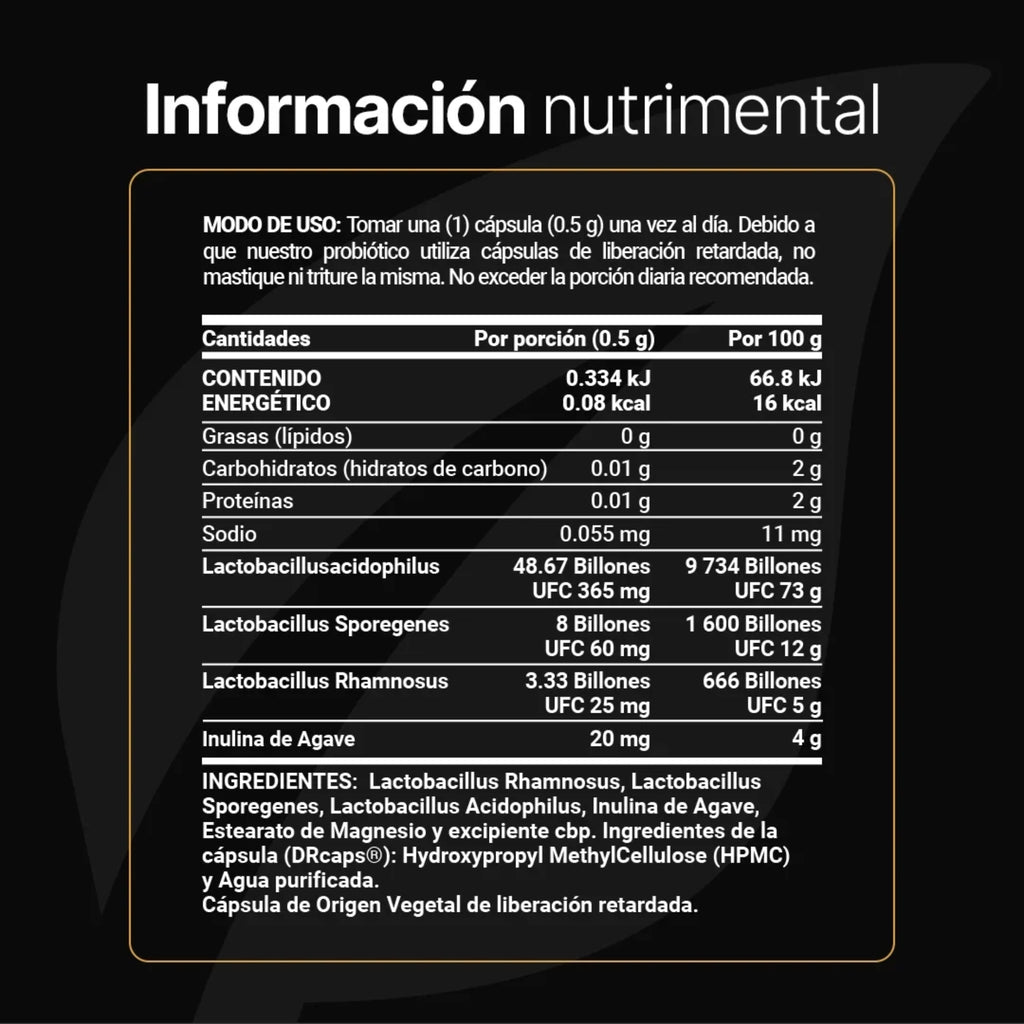 Probióticos B Life 60 Billion | 60 Cápsulas | Salud Digestiva