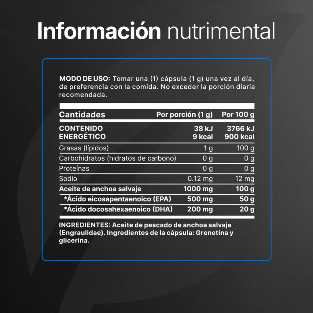 Omega 3 Platinum B Life | Aceite de Pescado 180 Cápsulas
