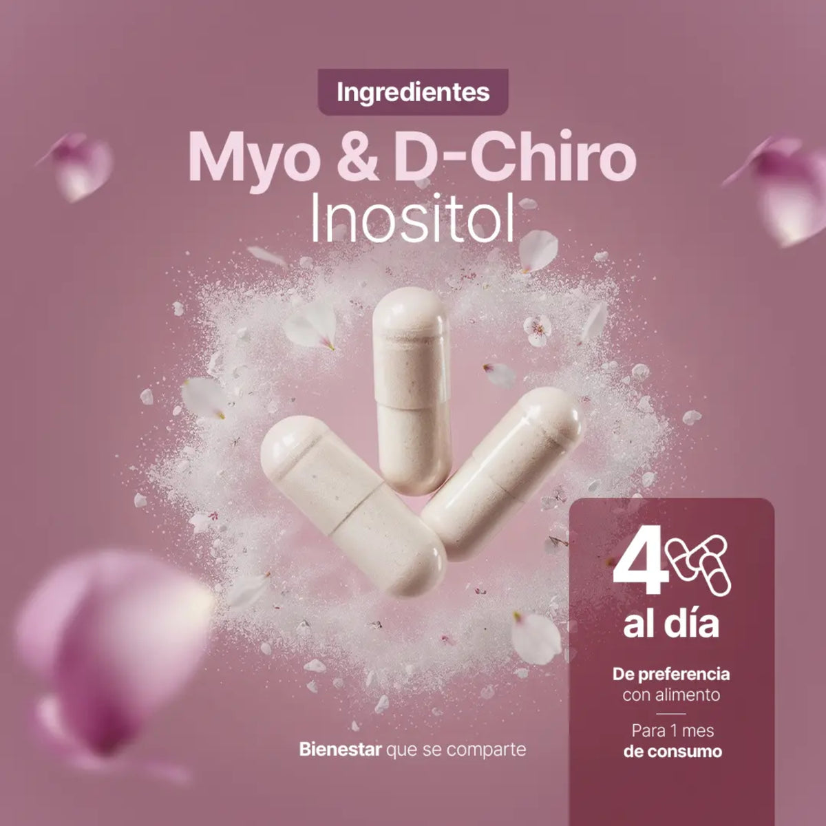 Myo & D-Chiro Inositol B Life Platinum | 120 Cápsulas